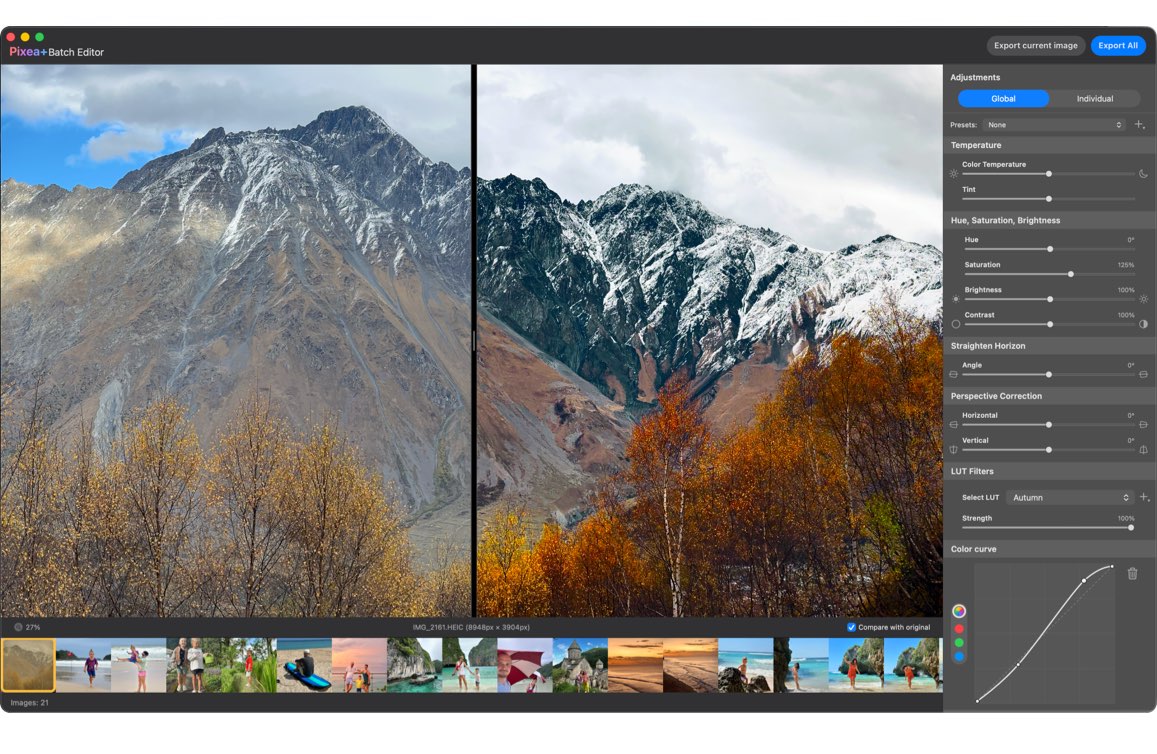 Batch editing for Mac