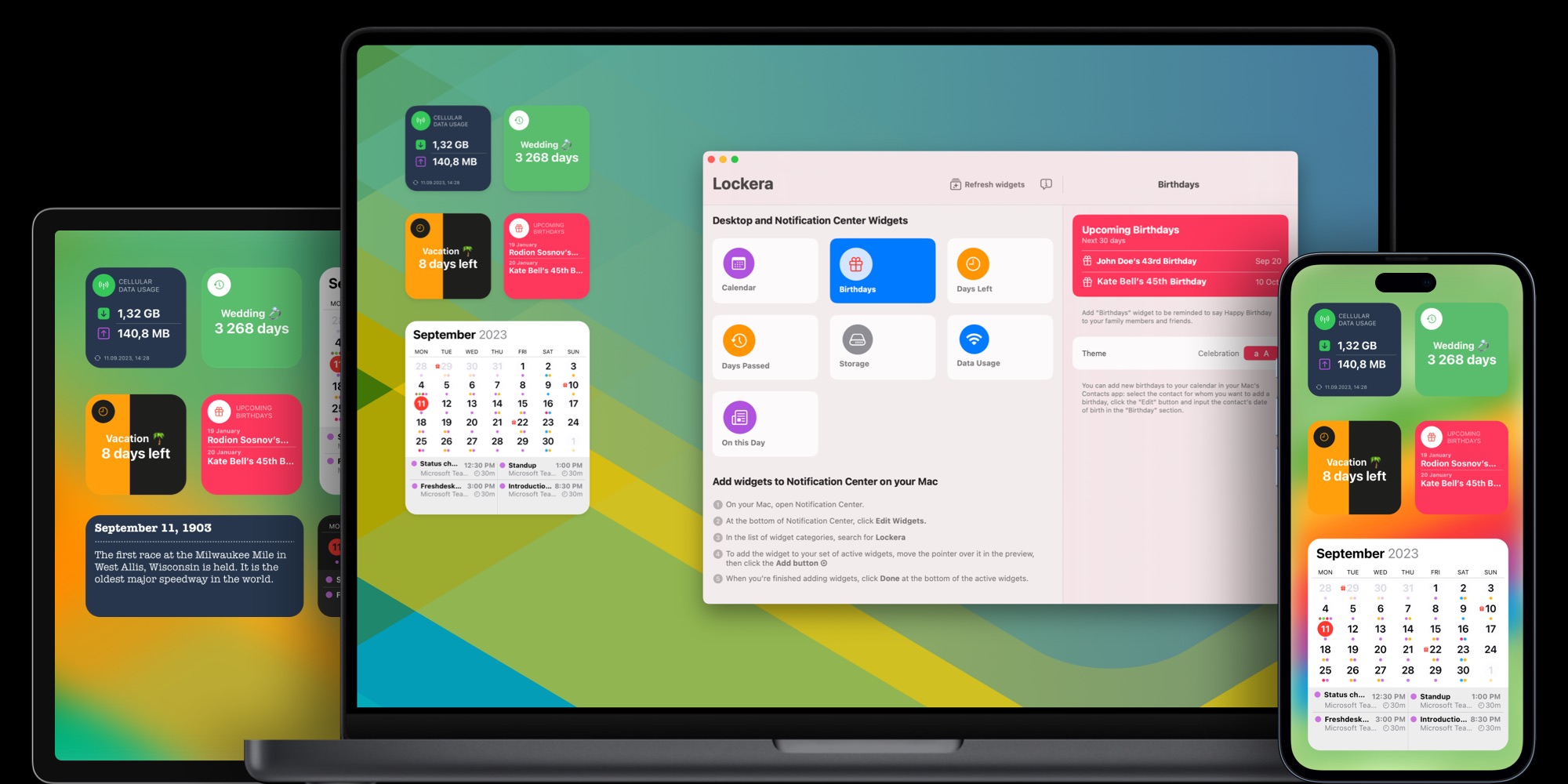 Lockera - Lock Screen Widgets Collection
