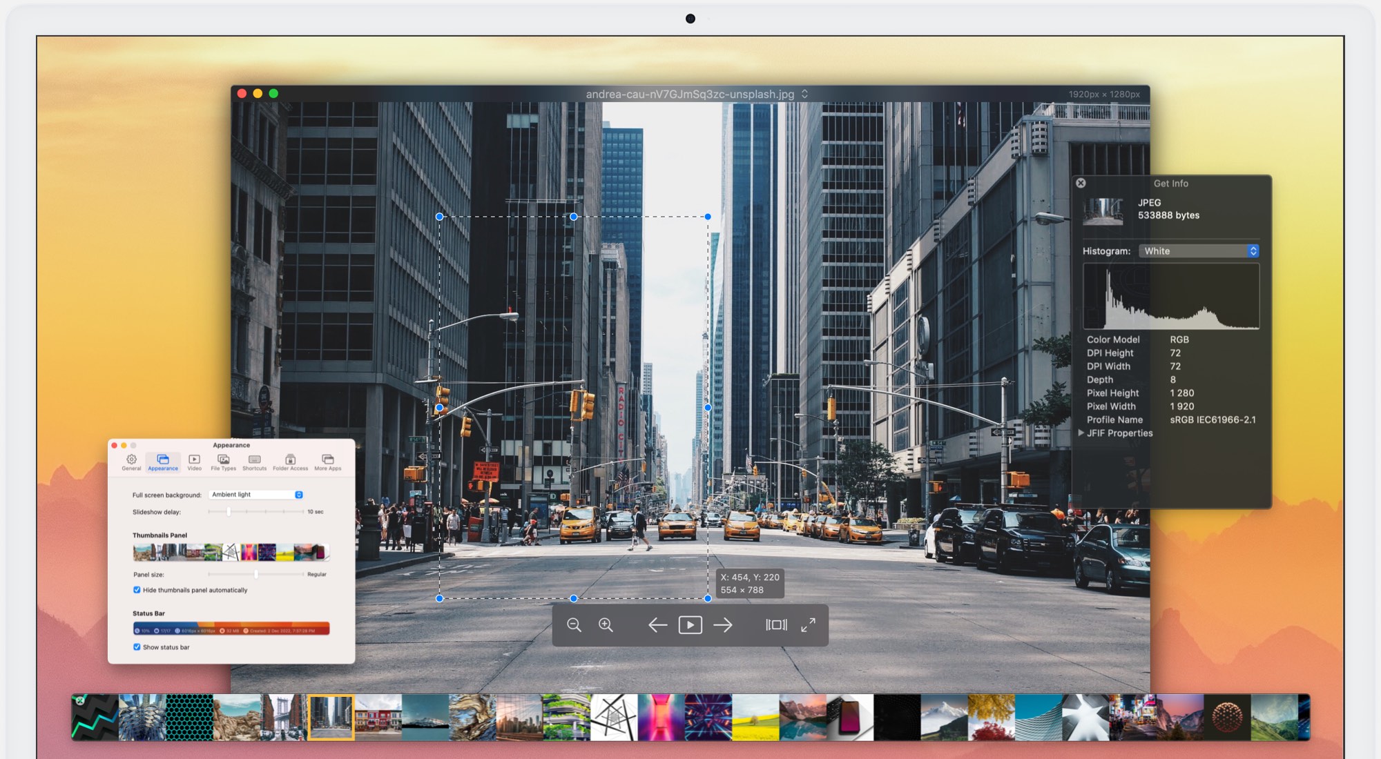 Pixea - free image viewer and video player for macOS